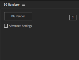 bg renderer 操作パネル